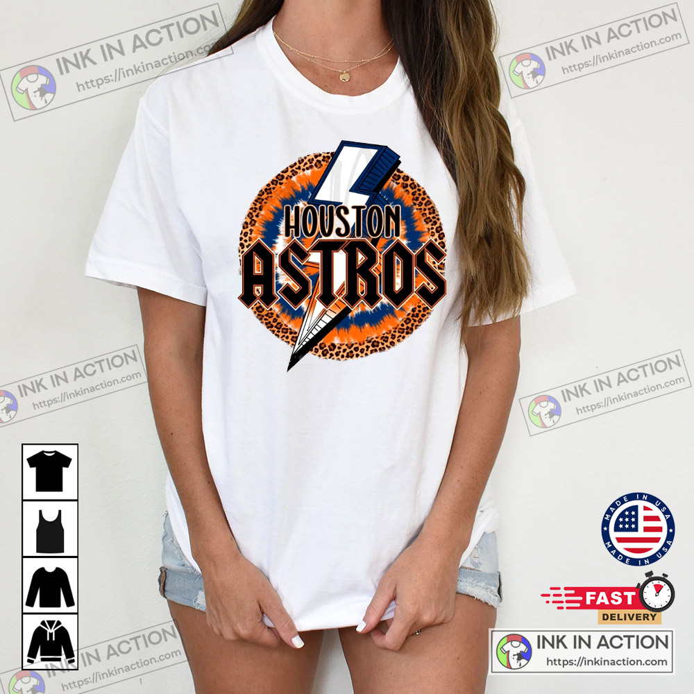 MLB Houston Astros Flash Essential T-shirt - Ink In Action