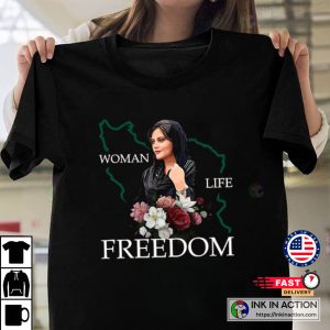 Mahsa Amini Freedom Woman Solidarity With Iranian Women Shirt