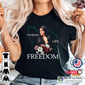 Mahsa Amini Tshirt Freedom Woman Shirt Stands With Iranian Women Solidarity With Iranian women 3