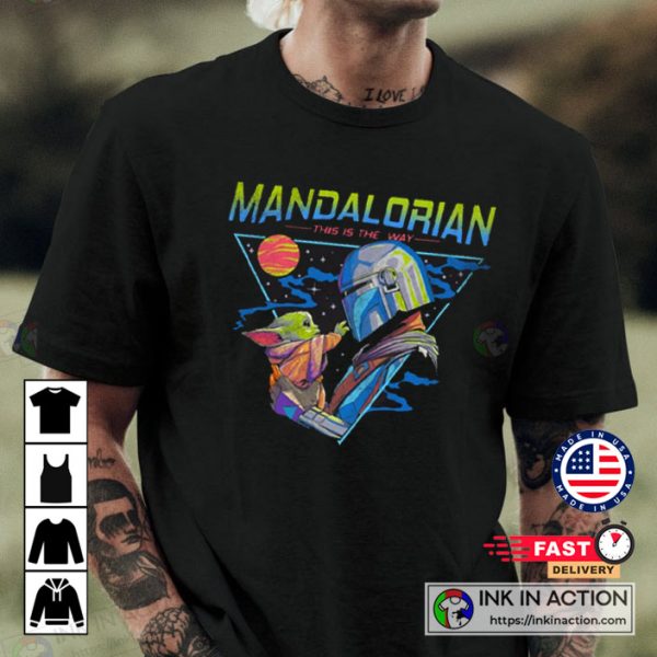 Mandalorian Grogu Shirt Star Wars Shirt Grogu T-shirt