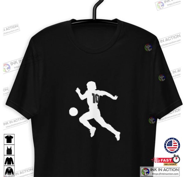 Maradona Design Soccer Old School T-shirt