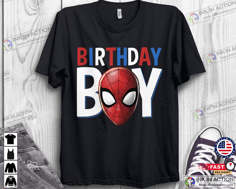 Marvel Boys' Toddler Spiderman and Superhero Friends 100% Combed