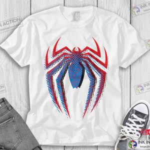 Marvel Spider Man Dot Build Up Logo T Shirt Marvel Comic Shirt 2