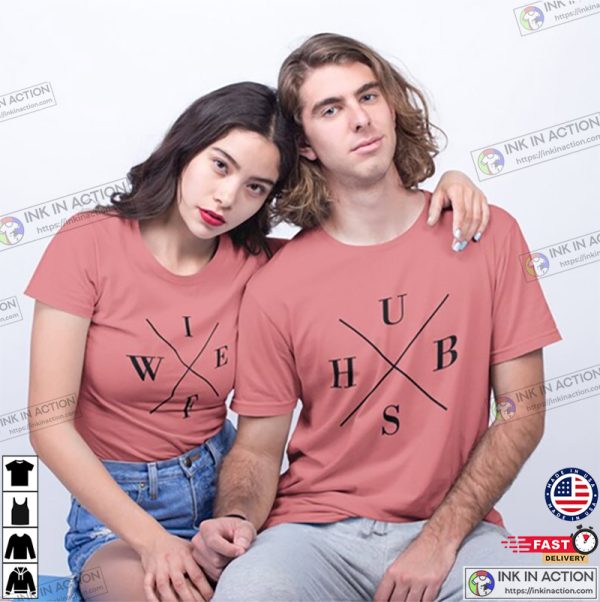 Husb Wife Matching Couple Shirts Valentines Day