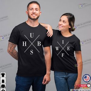 Husb Wife Matching Couple Shirts Valentines Day