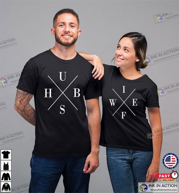 Husb Wife Matching Couple Shirts Valentines Day