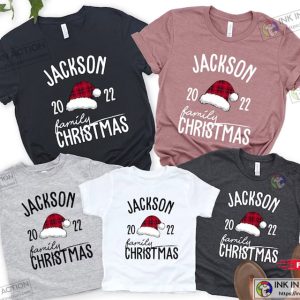 Matching Family Christmas Shirts Christmas ShirtsCustom Family ShirtsPersonalized Christmas Gift 2