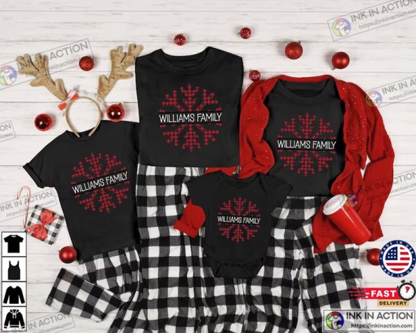 Matching Family Custom Christmas Shirts Personalized Christmas Gift