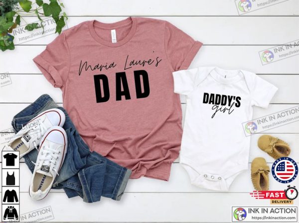 Matching Father and Daughter Shirts, Daddy and Daughter Shirts