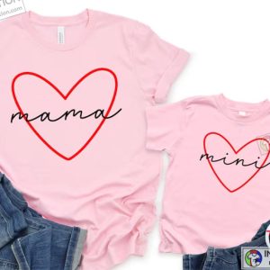 Matching Valentines Mama And Mini Shirt