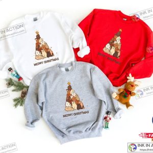 Meowy Christmas Sweatshirt Christmas Sweater Meowy Christmas Shirt Christmas Cat Sweatshirt Retro Christmas Shirt 2