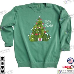 Merry Catmas Sweatshirt Merry Catmas Christmas Tree Christmas Sweatshirt 2