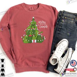 Merry Catmas Christmas Tree Sweater, Christmas Shirt