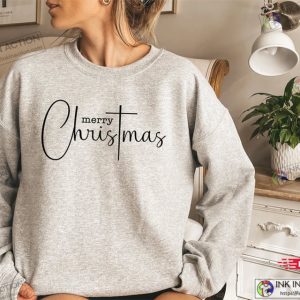 Merry and Bright Merry Christmas T-shirt