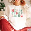 Merry Everything Shirt, Holiday Outfit, Retro Groovy XMAS Shirts