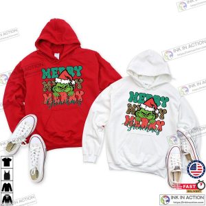 Merry Grinchmas Sweatshirt Merry Christmas Sweater Funny Christmas Shirt