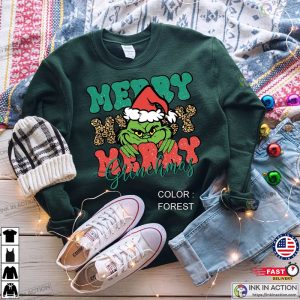 Merry Grinchmas Sweatshirt Merry Christmas Sweater Funny Christmas Shirt 4