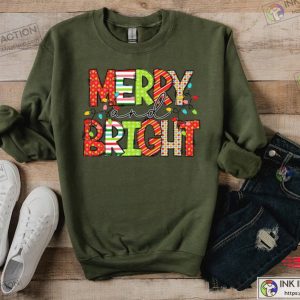 Merry and Bright Christmas Lights Shirt 3