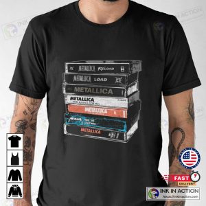 Metallica Music Cassette Unisex T-shirt