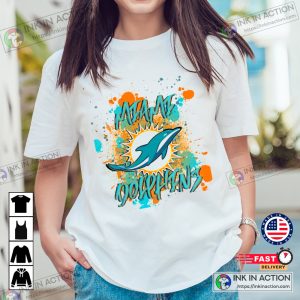 Miami Dolphins Shirt Miami NFL Team T shirt Dolphins Fan Shirt New Football Season Tee 1