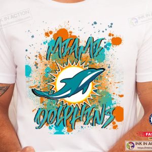 Miami Dolphins Shirt Miami NFL Team T shirt Dolphins Fan Shirt New Football Season Tee 3