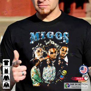 Migos Vintage Migos Takeoff Rapper Shirt Rest In Peace TakeOff Shirt RIP Takeoff T Shirt Quavo Offset Takeoff Takeoff Rapper 2