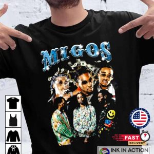 Migos Vintage Migos Takeoff Rapper Shirt Rest In Peace TakeOff Shirt RIP Takeoff T Shirt Quavo Offset Takeoff Takeoff Rapper 3