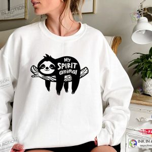 My sprit Animal Sweatshirt Funny Wild Animal Sweater Cute Sweatshirt 2