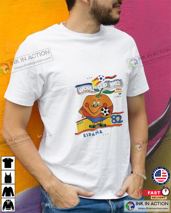 Naranjito Spain 82 World Cup 2022 Retro T-shirt