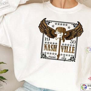 Nashville Music City Country Music Shirt Nashville Gift