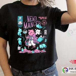 Neko Mancer Tshirt Kawaii Gothic Aesthetic 2