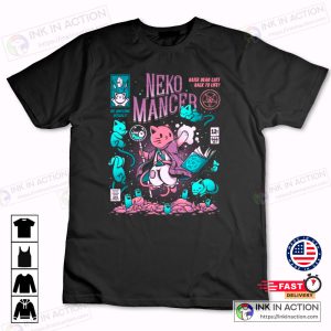 Neko Mancer Tshirt Kawaii Gothic Aesthetic 4