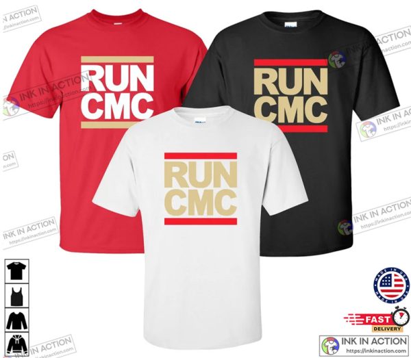 New RUN CMC Football T-Shirt