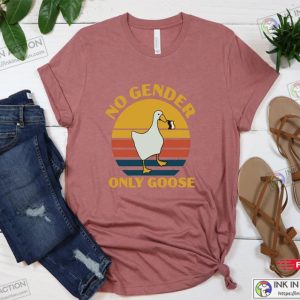 No Gender Only Goose Funny Nonbinary Gift LGBT Shirt