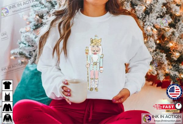 Nutcracker Basic Graphic Christmas Shirt