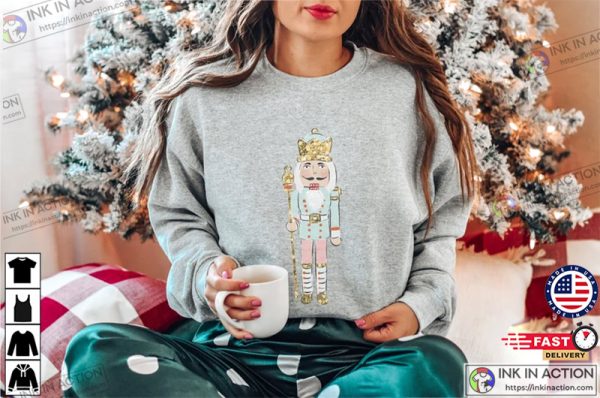 Nutcracker Basic Graphic Christmas Shirt