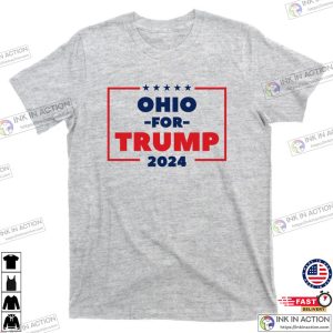 Ohio For Trump 2024 T Shirt 2