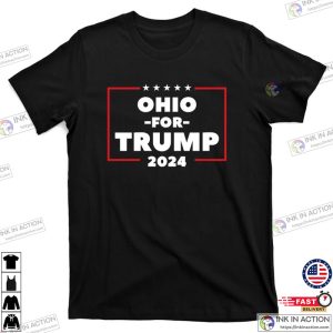 Ohio For Trump 2024 T Shirt 4