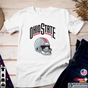 Ohio State Buckeyes Football Helmet Logo T Shirt 2