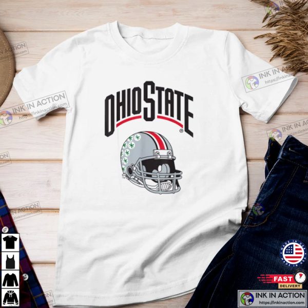 Ohio State Buckeyes Football Helmet Logo T-Shirt