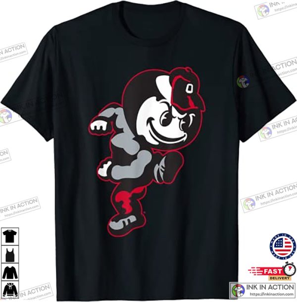 Ohio State Buckeyes Vintage Brutus Officially Licensed T-Shirt