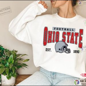 Ohio State Football Sweatshirt Vintage Style Ohio State Football Football Sweatshirt 1