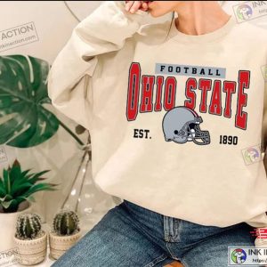 Ohio State Football Sweatshirt Vintage Style Ohio State Football Football Sweatshirt 2