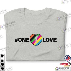 One Love Binde Kaufen Unisex Tshirt One Love Armband Shirt OneLove Heart 3