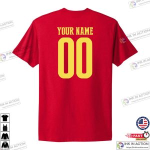 Personalized Spain National Football Team Spain World Cup 2022 Fan T-Shirt