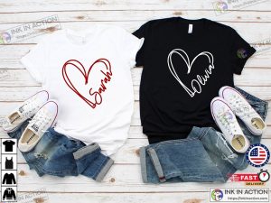 Personalized Valentine’s Day Shirt, Custom Name Valentine’s Day Gift