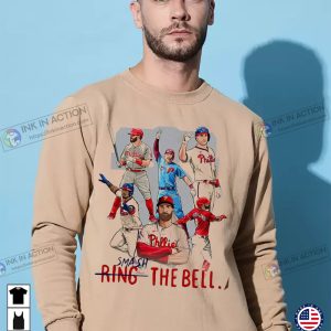 philadelphia phillies baseball Smash Ring The Bell Vintage Sweatshirt 1