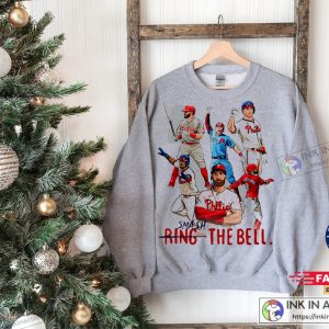 philadelphia phillies baseball Smash Ring The Bell Vintage Sweatshirt 3