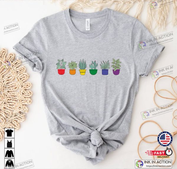 Plant LGBTQ Pride Cute Pride LGBTQ T-Shirt