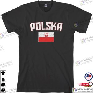 Polska Flag Mens T shirt Polish National Team Poland Warsaw Football European Republic Soccer 4